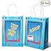 DMight Birthday Party Supplies for Game Fans, 12 Pack Creative Drop Box Gift Bags, 8.3