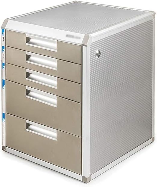 Amazon Com Multi Layer Layers Lockable Data Cabinet Desktop File Cabinet With Drawer File Storage Cabinet Office Supplies Portable And Tidy Storage Box Size 5 Larges Home Kitchen