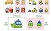 Baby Infant 32pcs Flash Card Jigsaw cognition puzzle Shape Matching Puzzle Cognitive Learning Early Education Card Learning Toys in a Box - traffic Vehicle Many Cars