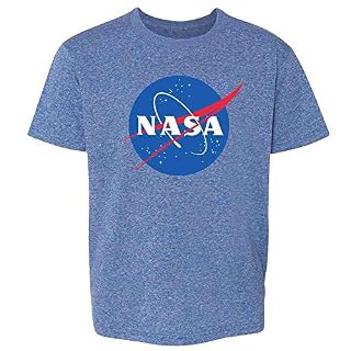Pop Threads NASA Approved Space Program Logo Retro Graphic Youth Kids Girl Boy T-Shirt