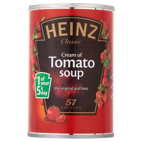 Heinz Classic reducd salt soup Cream of tomato 400g (5000157070234)
