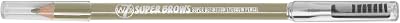W7 Super Brows Blonde Eyebrow Pencil with Brush Define Fill Long Lasting