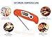Perfect Cook - Digital Instant Read Thermometer with Stainless Steel for Kitchen BBQ,Meat,Beef,Milk,Water,Grill Smoker Cooking Red