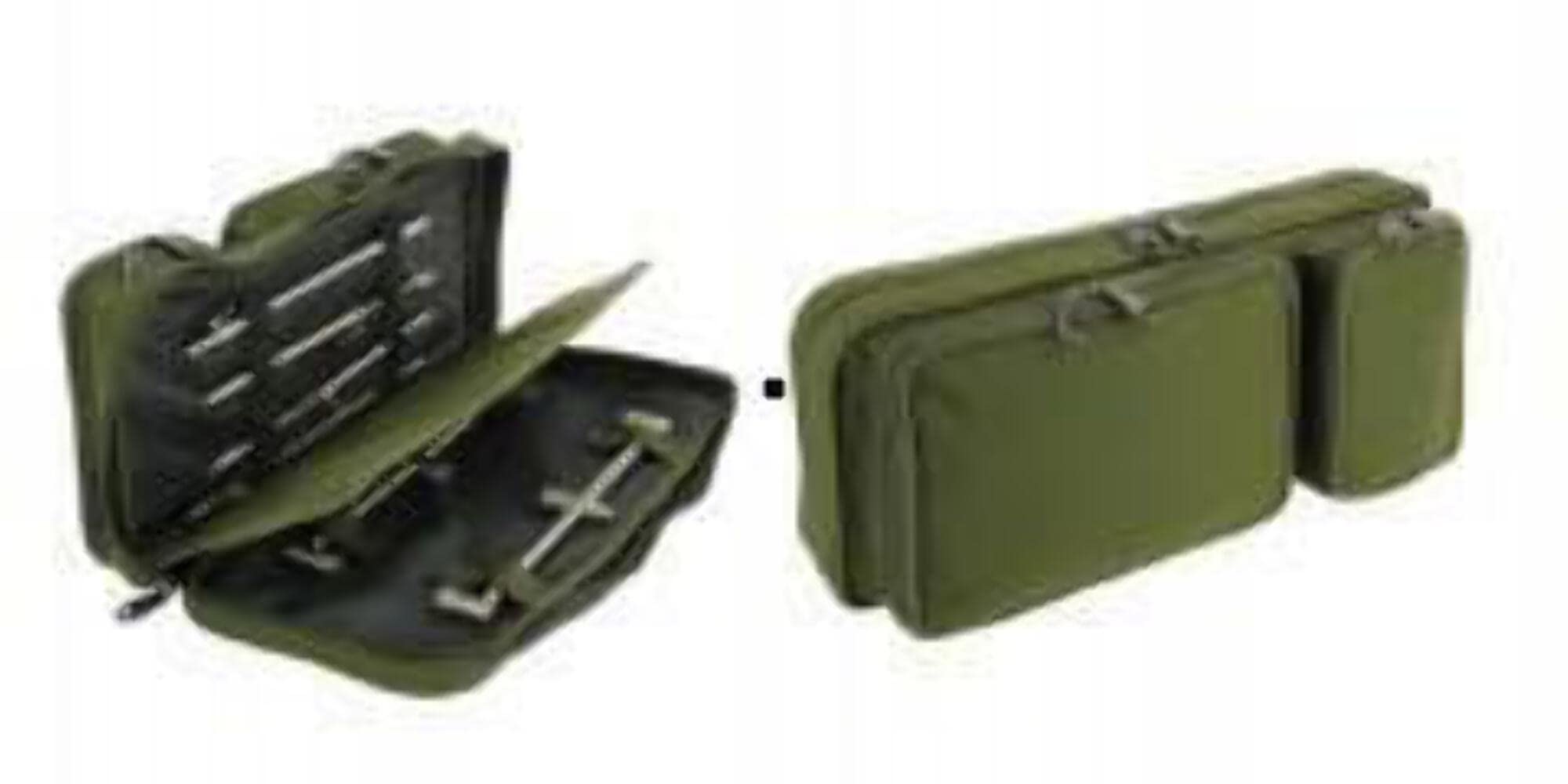 NGT Buzz Bar Bag with Two Front Pockets - Green, One Size