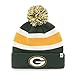 NFL Green Bay Packers Men's Breakaway Knit Cap, One Size, Dark Green