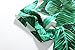Mens Hawaiian Shirt, Tropical Shirts for Men, Short Sleeve Cotton Button Down Casual Shirts (Large, Green (168-155))