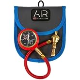 ARB ARB505 Deflator Kit 10-60 PSI Tire Pressure Gauge Rapid Air Down Offroad Kit With Recovery Gear Pouch (PSI)