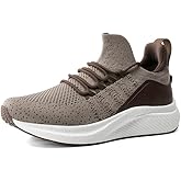 Men's Comfortable Walking Slip-On Casual Shoes Running Tennis Athletic Gym Workout Cross Training Sneakers
