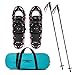 Lucky Bums Youth and Adult Snowshoes with Trekking Poles