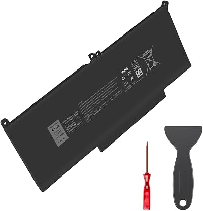 PASUKTER 60Wh F3YGT Battery for Dell Latitude E7280 7290 7380 7390 7480 7490