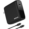 Nekteck 100W USB C Charger [GaN Tech & USB-IF Certified], PD 3.0 Adapter with Foldable Plug, Fast Wall Charger Compatible wit