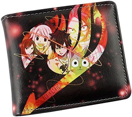 Anime Wallets Fairy Tail Pu Leather Folding Wallet Short Purse