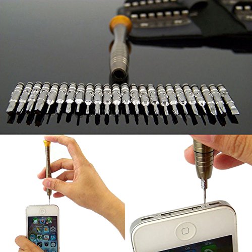 25 in 1 Professional Repair opening Tool Kit Pentalobe Torx Phillips Screwdriver Set for Cell Phone , Mobile Phone , Tablet , iPad