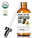 Renewalize ORGANIC AVOCADO OIL - Skin Moisturizer Cold Pressed and Unrefined in 4 oz Dark Glass Bottle with Dropper | Enhances Hair's Natural Shine | Softens and Moisturizes Severely Dry Skin