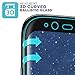 3D Curved Ballistic Glass Screen Protector for Samsung Galaxy S8 (2017), 1 Pack Tempered Glass by Tech Armor