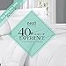 Nestl Twin Sheets Set - 3 Piece Twin Bed Sheets, Deep Pocket, Hotel Luxury, Extra Soft, Breathable and Cooling, Navy Blue Sheets for Twin Size Mattresses