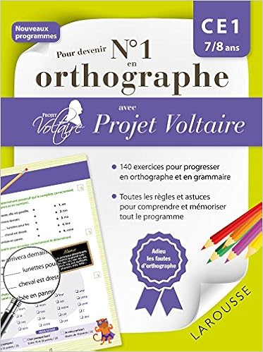 Pour Devenir N 1 En Orthographe Avec Projet Voltaire Ce1 Parascolaire French Edition Ponsonnet Aurore Amazon Com Books