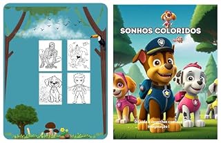 Livro Sonhos coloridos : Dê vida a desenhos com sua imaginação!