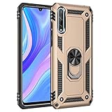 Smfu Case for Oppo A3S Case with Ring Magnetic Car