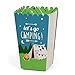 Big Dot of Happiness Happy Camper - Camping Baby Shower or Birthday Party Favor Popcorn Treat Boxes - Set of 12