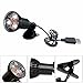 LIYUDL Mini Super Bright 3 LED Book Light,Easy Clip On Reading Light plug in,Perfect for Bookworms