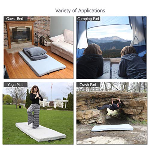 SleepReady Memory Foam Floor Mattress - Image 5