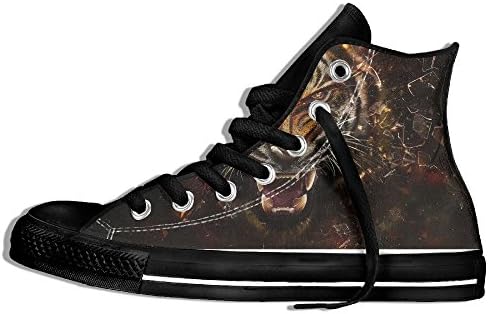 Cool Tiger Neutral Canvas Sneakers