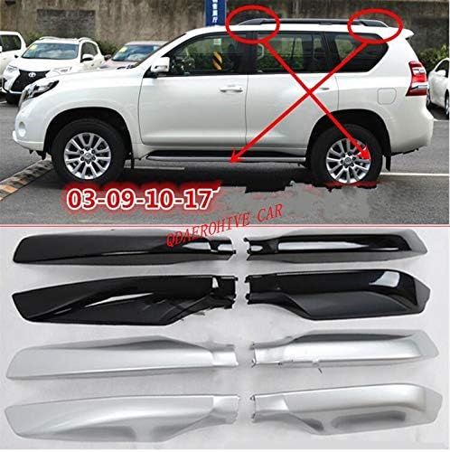 OscenLife QDAEROHIVE CAR roof Rack roof Rail roof bar for Toyota Land Cruiser Prado 120 150 GRJ120 RZJ120 LC120 LC150 TRJ120 2003-2017