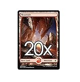 20 Battle for Zendikar Mountain #268 Magic the Gathering Basic FULL ART Land Lot