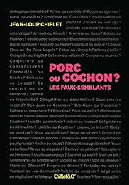 Porc ou cochon ?