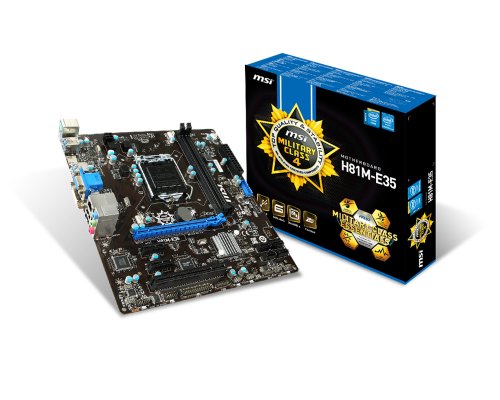 MSI LGA1150, Intel H81, SATA 6Gb/s, USB PCI-E UK Ubuy