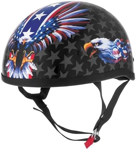 Skid Lid USA Flame Eagle Helmet - X-Large/Eagle