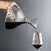 Iceberg Wine Decanter Aerator-100% Hand Blown Lead-Free Crystal Glass,Brand-New Design Elegant Red Wine and Liquor Carafe Set,Crafted Liquor Accessories,Wine Gift for Friends and Family