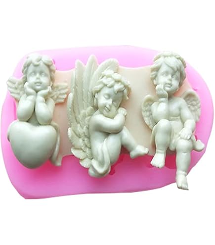 Sunflower Angel Baby Silicone Mold – 3D Candle & Soap Mold For DIY Crafts, Resin, Clay, Home Decor