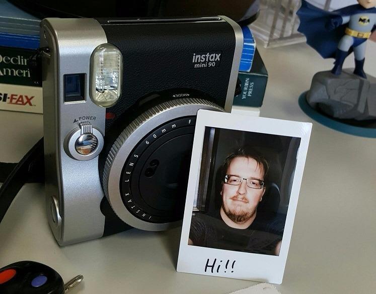 38/mo Finance Fujifilm Instax Mini 90 Instant Film Camera Brown w