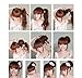 Black 3pcs Set Donut Three Hair Bun Ring, Shaper Hair Styler Maker BUY NOW