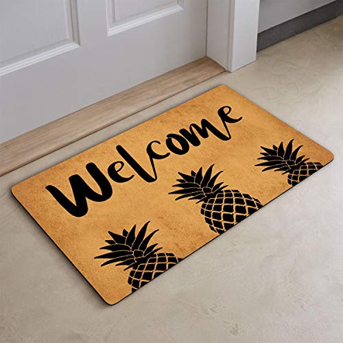 Door Mats Outside Mat Pineapple Door Mat Rubber Non