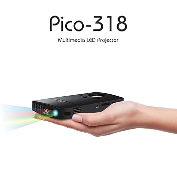 Portronics POR 318 Portable LED Projector (Black)