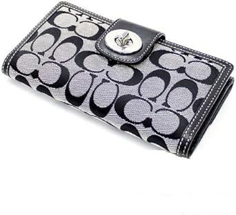 coach checkbook wallet