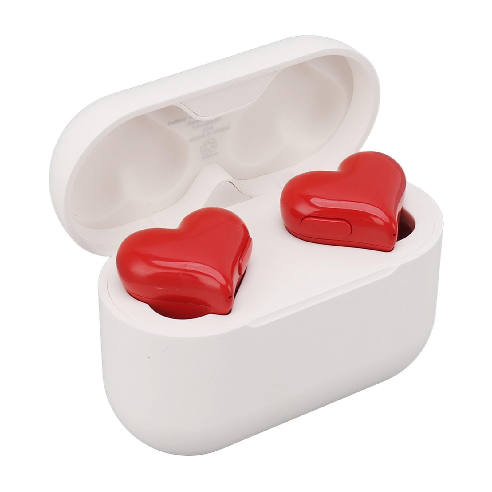 Goshyda Wireless Bluetooth Earbuds, Heart Shaped in Ear Bluetooth Earphones, Noise Cancelling Sports Earphones with HiFi Stereo Sound