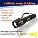 Led Flashlight Kit By GadgetPro1 – 1200 Lumens High Power Torch Light – Heavy Duty Aluminum Construction – Variety Of Zoom Modes – Rechargeable Long Lasting Battery With Charger – Emergency/Home Use