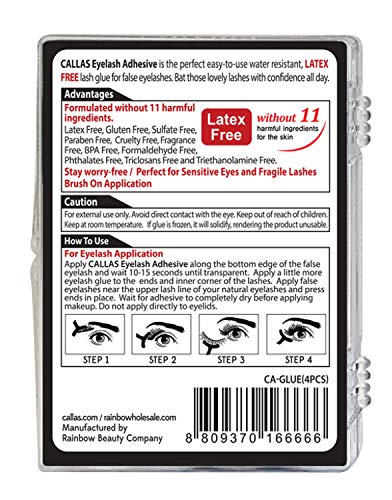 Callas Eyelash Adhesive Multi Package (Clear) - Thumbnail 2