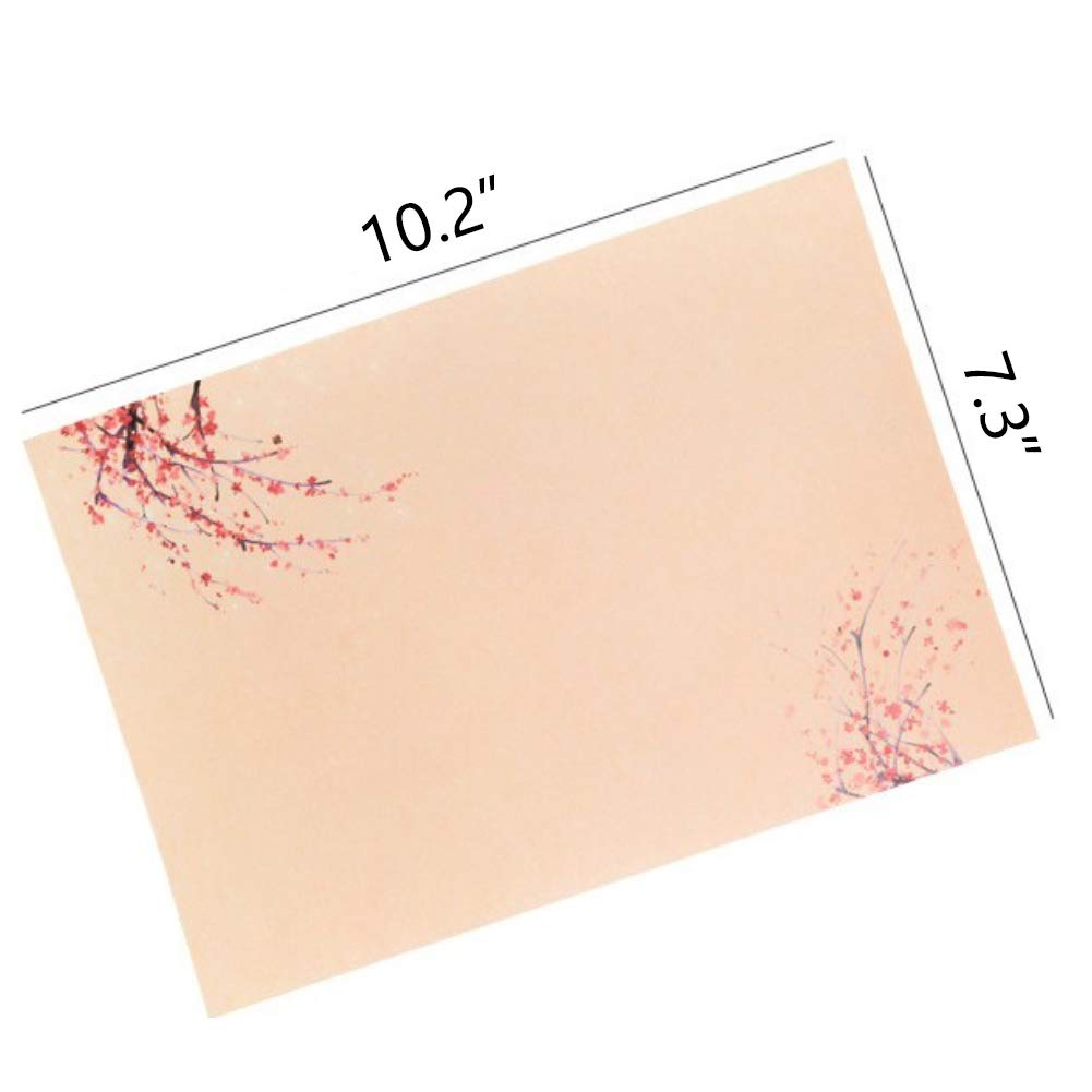 32 Cute Letter Writing Paper Letter Sets with 8 Envelope,Writing Stationery Paper,Assorted Color