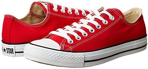 Converse Unisex Chuck Taylor All Star Ox Basketball Shoe (5.5 B(M) US Women / 3.5 D(M) US Me, Red) (Red, 6.5 B(M))