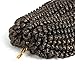 Spring Twist 3PCS Crochet Braids Synthetic Hair 8 Inch Jumbo Twist Braiding Hair Extensions (3pc, T1B/27#)