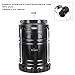 Rechargeable Camping Lantern- Solar Charging Camp LED Lantern- Collapsible Camping Flashlights for Backpacking Emergencies, Camping, Reading, Hurricanes, Outages, Storms