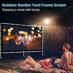 Projector Screen, KSAN Outdoor HD 4K Projector