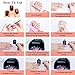 Soak Off Gel Nail Polish - Y&S Top Coat and Base Coat UV Gel Soak off Nail Polish 8ml