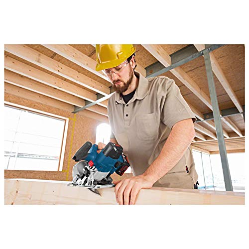 Bosch Professional 18V System Akku Kreissäge GKS 18 V-LI (Schnitttiefe 90°/45°: 51mm/40mm, stufenlose… – Bild 7