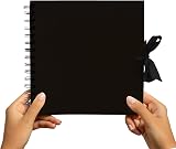 Styloo Small Scrapbook by bzbee DIY Album 50 Black Pages Instax Mini view 1